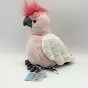 Ganz Toys Webkinz Pink Cockatoo 10” With Code